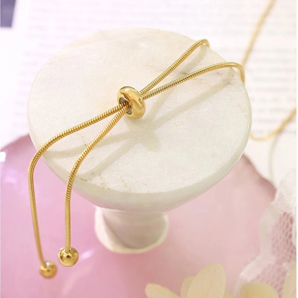 Adjustable Snake Chain Lariat Necklace - Image 6