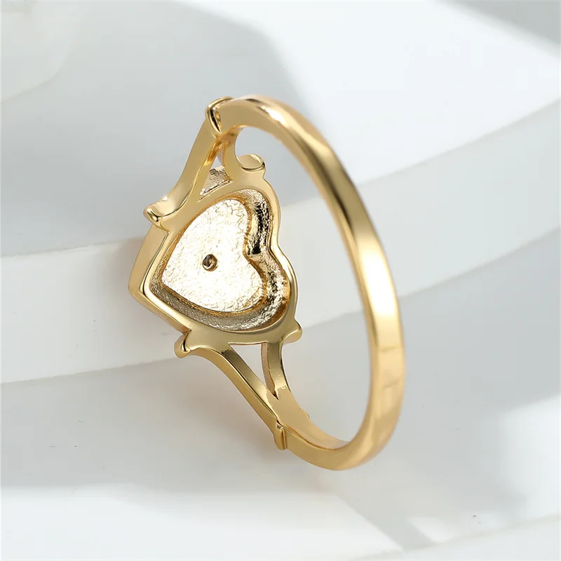 Antique Inspired Heart Ring - Image 5