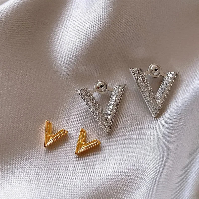 Classic Double V "Veinci" Earrings - Image 10