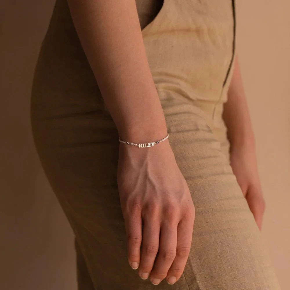 Customized Name Chain Bracelet - Image 3