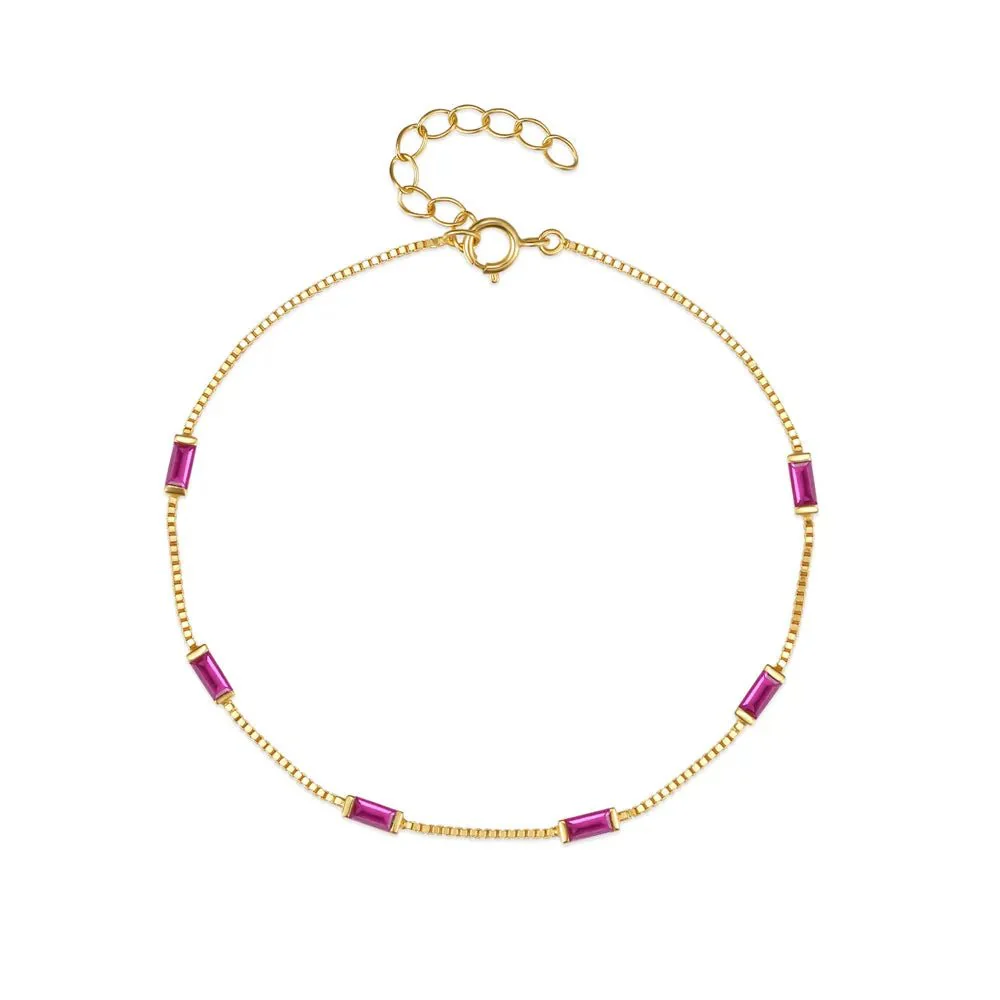 Dainty Aurora Chain Bracelets - Image 8