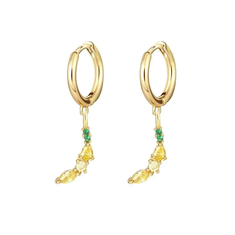 Dainty Fruit Hoop & Stud Earrings - Image 16