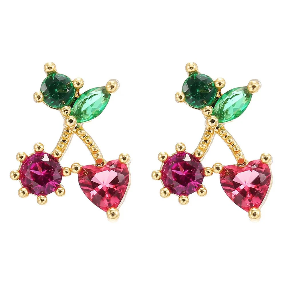 Dainty Fruit Hoop & Stud Earrings - Image 22