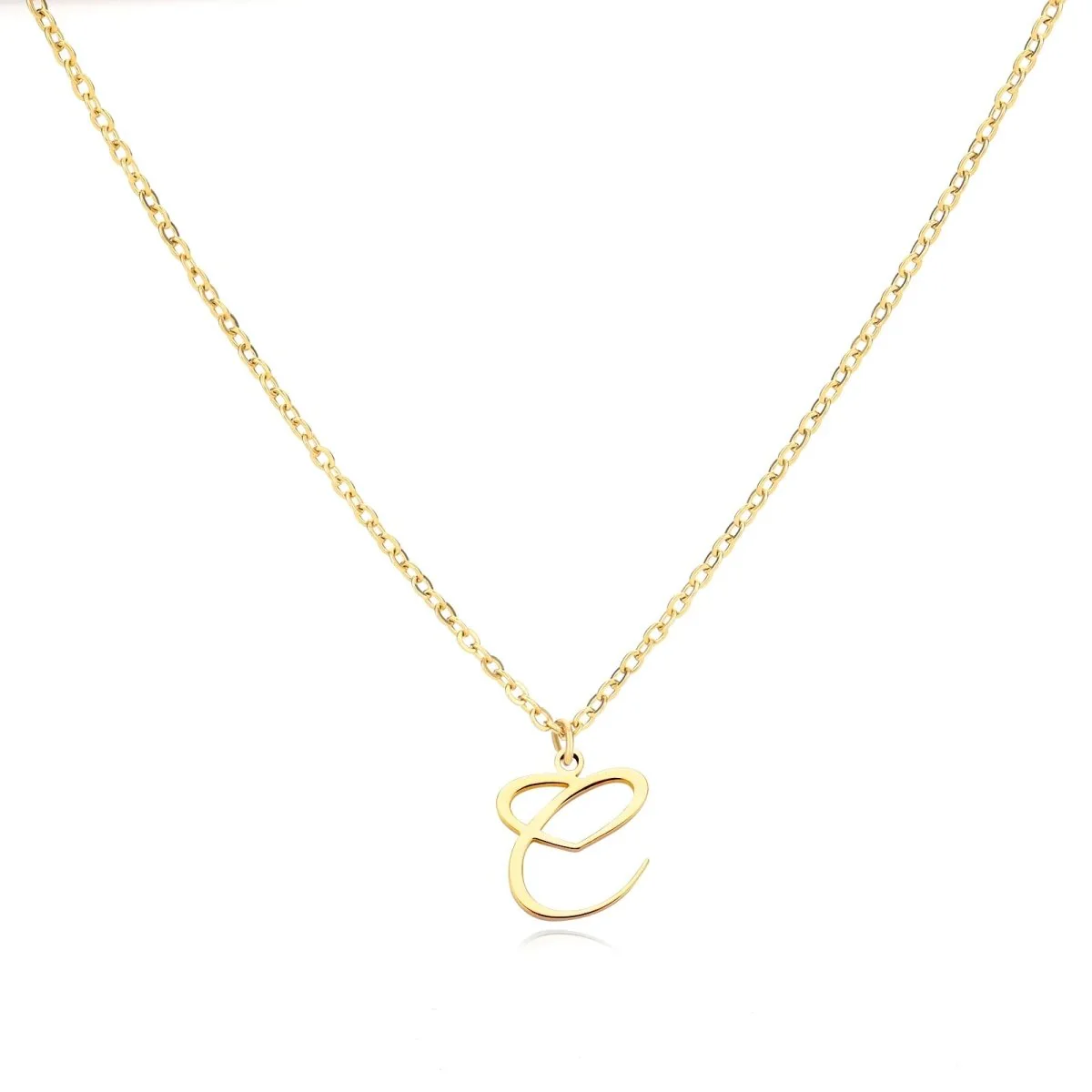 Dainty Heart Letter Initial Necklace - Image 9
