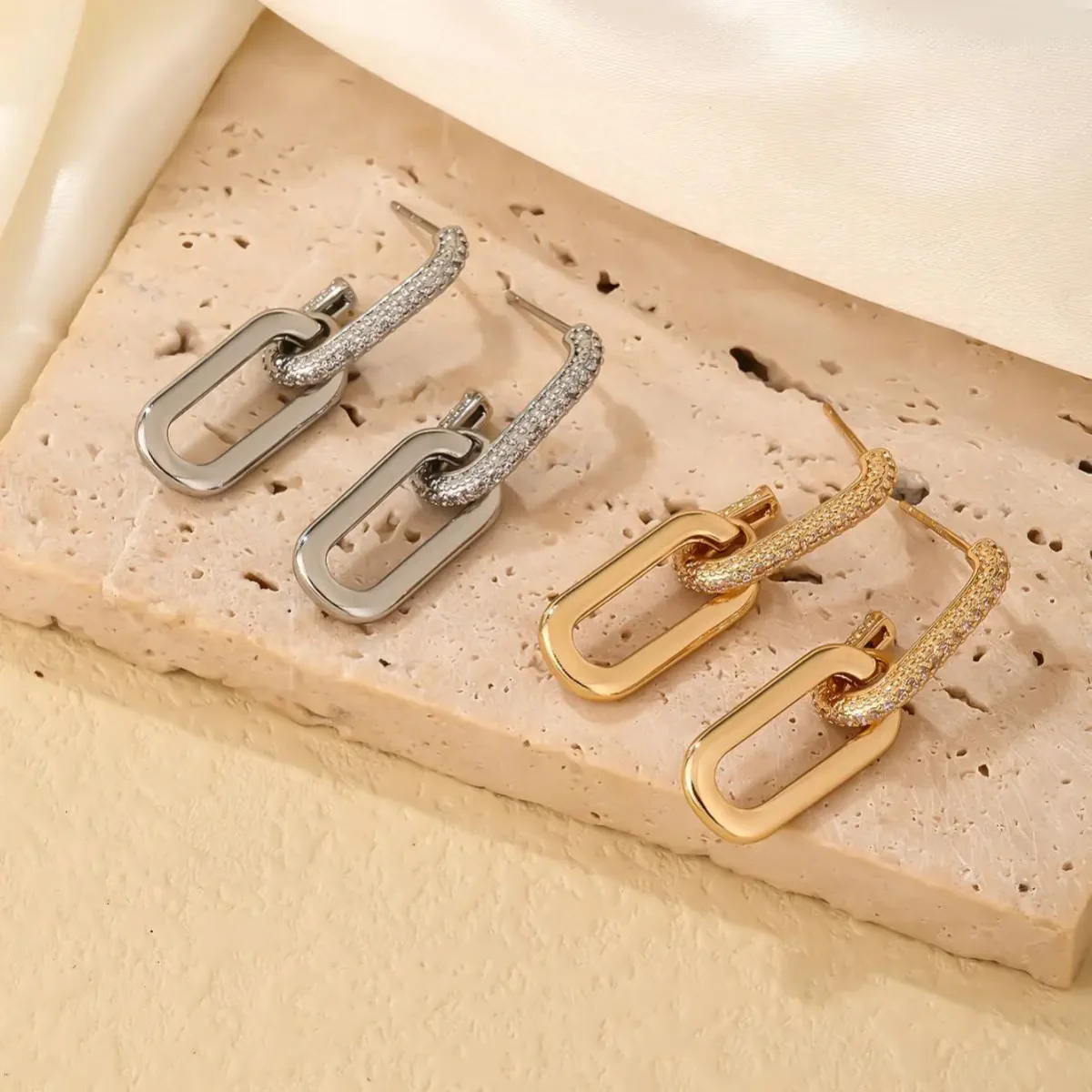 Dainty Loop Deluxe Earrings - Image 4