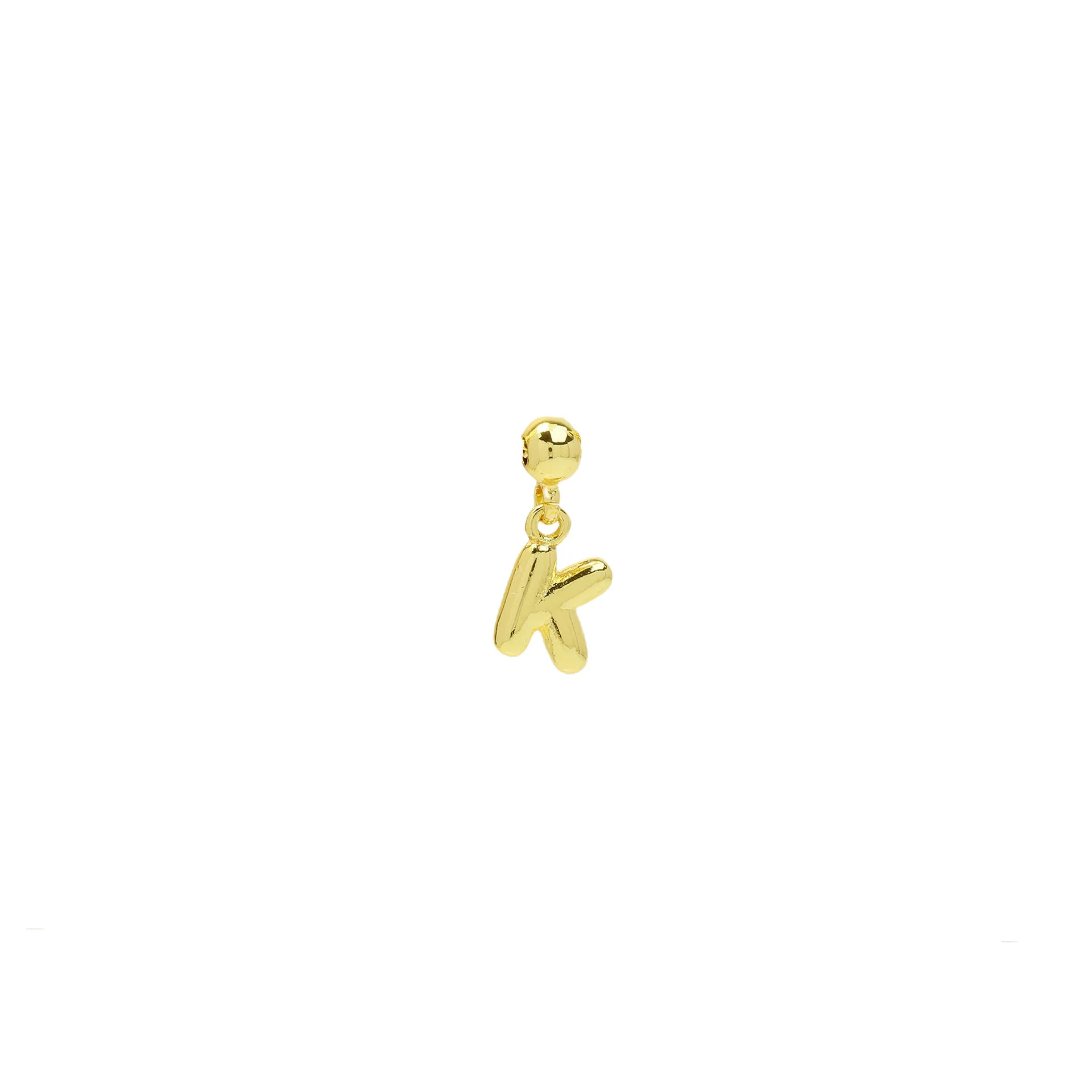 Dainty Satellite Bubble Letter Name Necklace - Image 14