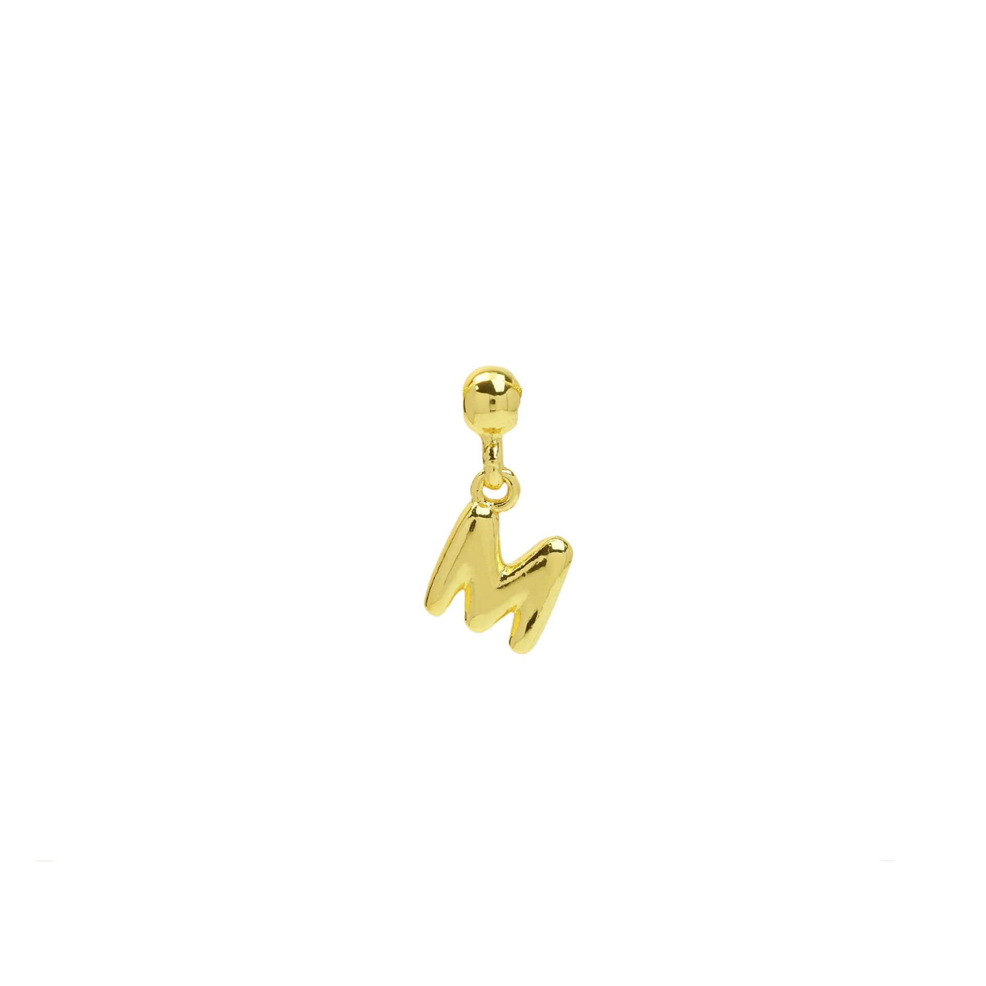 Dainty Satellite Bubble Letter Name Necklace - Image 16