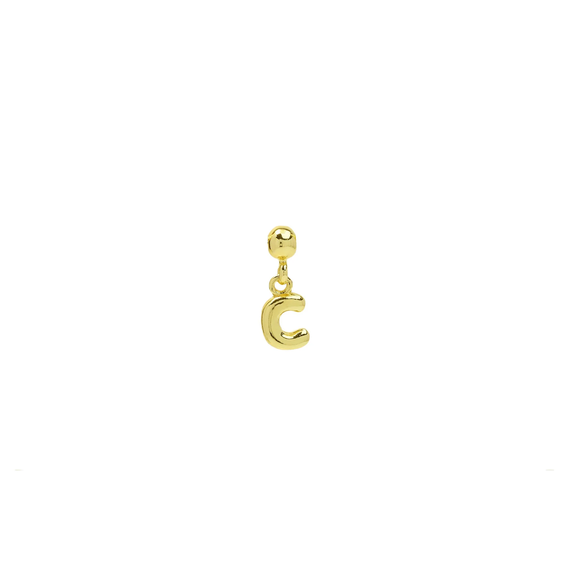 Dainty Satellite Bubble Letter Name Necklace - Image 6