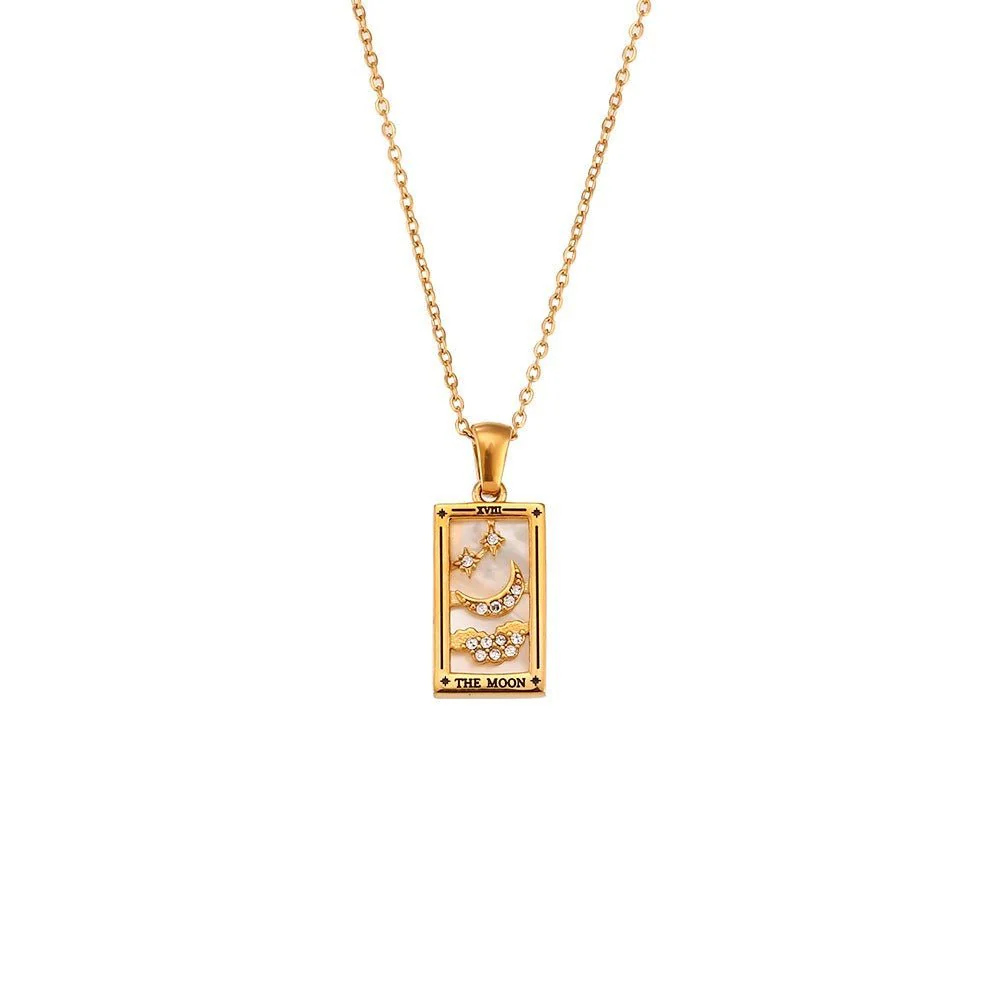 Dainty Tarot Charm Necklaces - Image 11