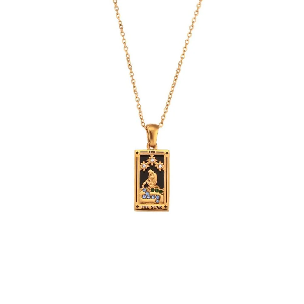Dainty Tarot Charm Necklaces - Image 12