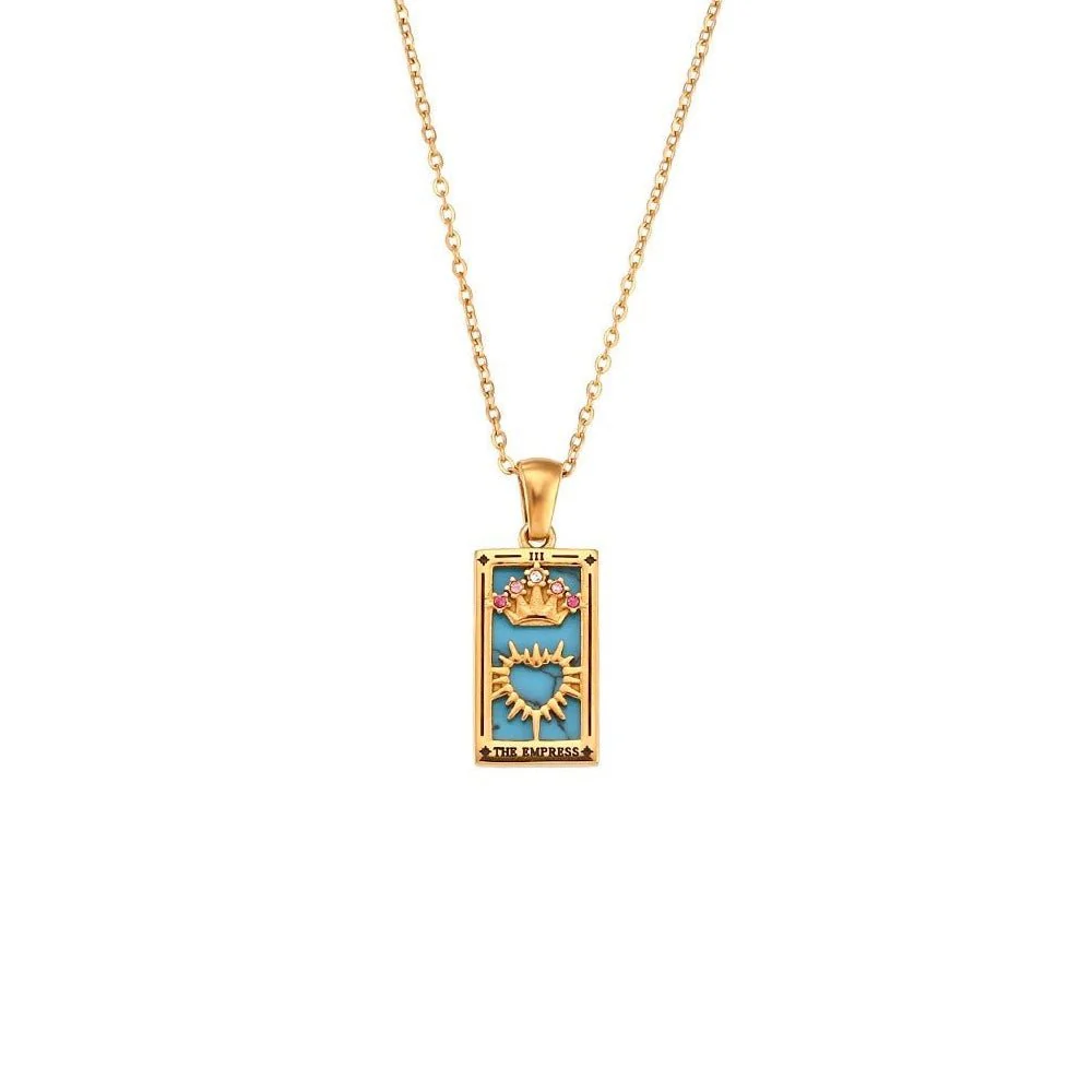 Dainty Tarot Charm Necklaces - Image 13