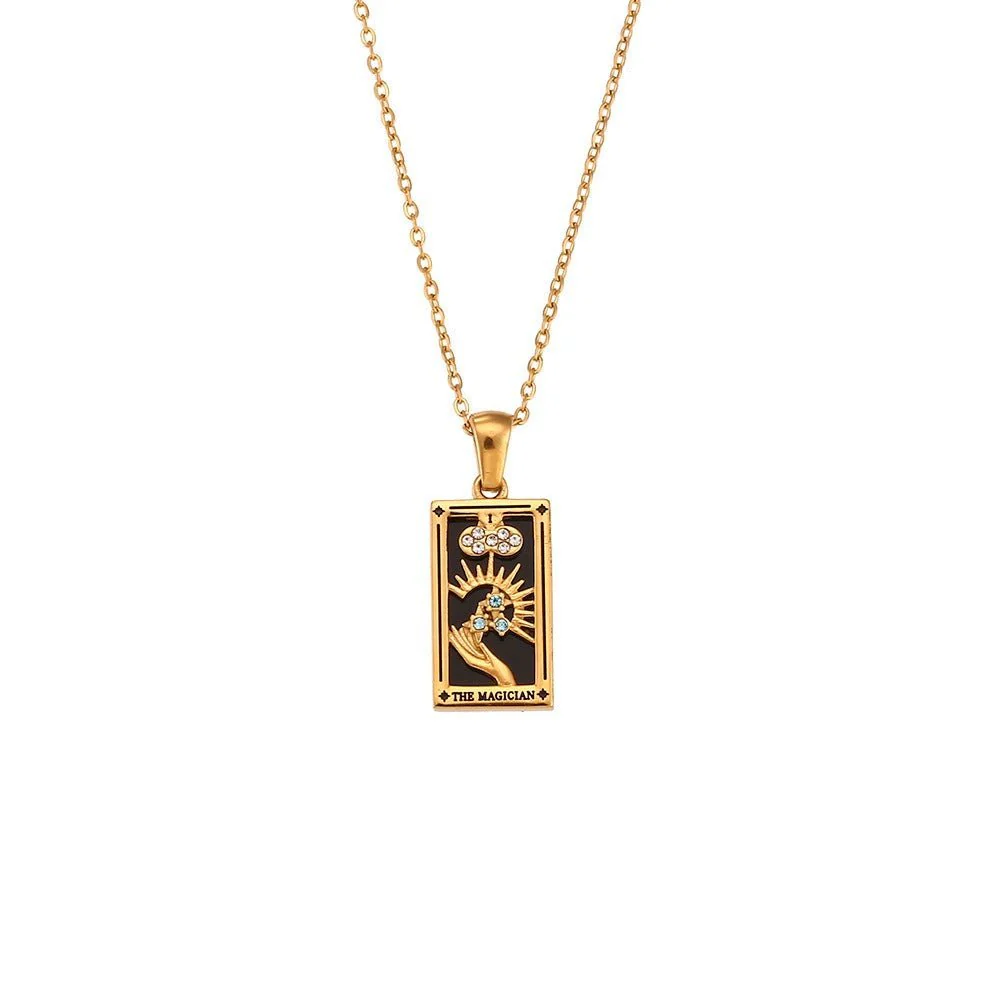Dainty Tarot Charm Necklaces - Image 15