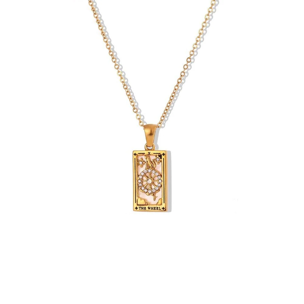 Dainty Tarot Charm Necklaces - Image 16