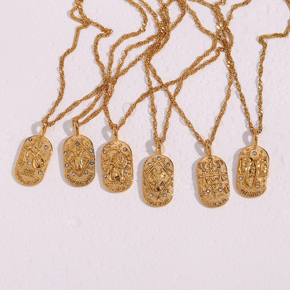 Dainty Zodiac Tarot Inspired Necklace - Image 10