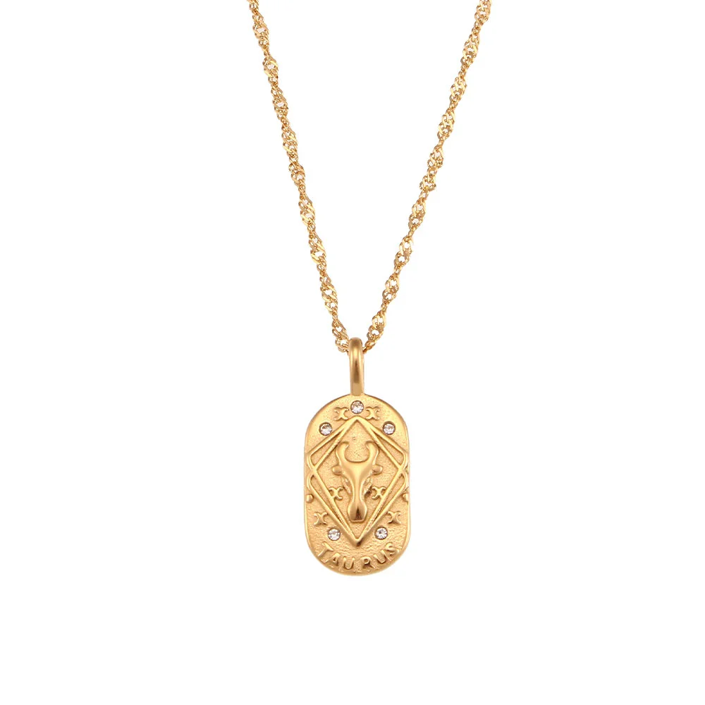 Dainty Zodiac Tarot Inspired Necklace - Image 12