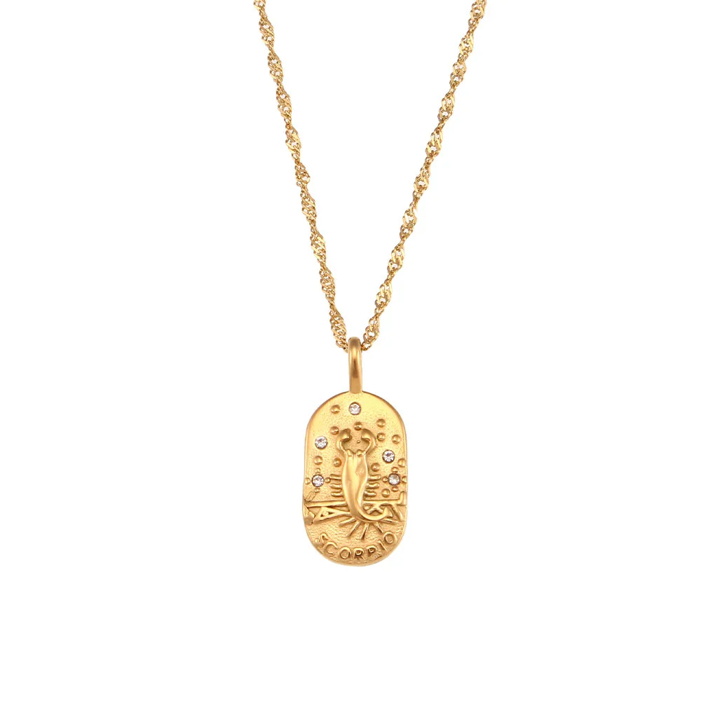 Dainty Zodiac Tarot Inspired Necklace - Image 18