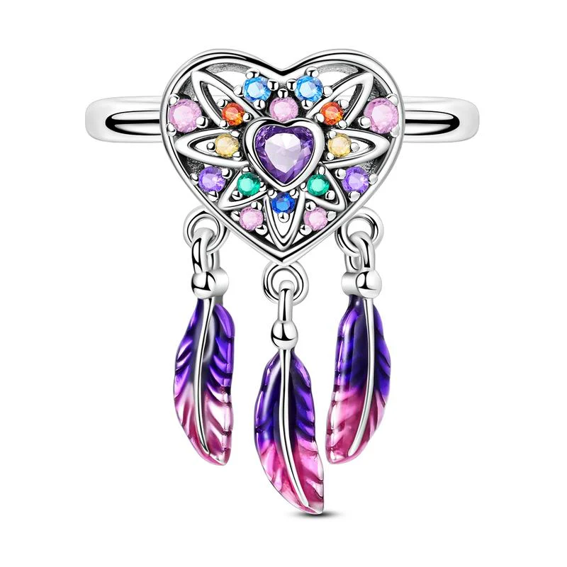 Dream Catcher Message Ring - Image 5
