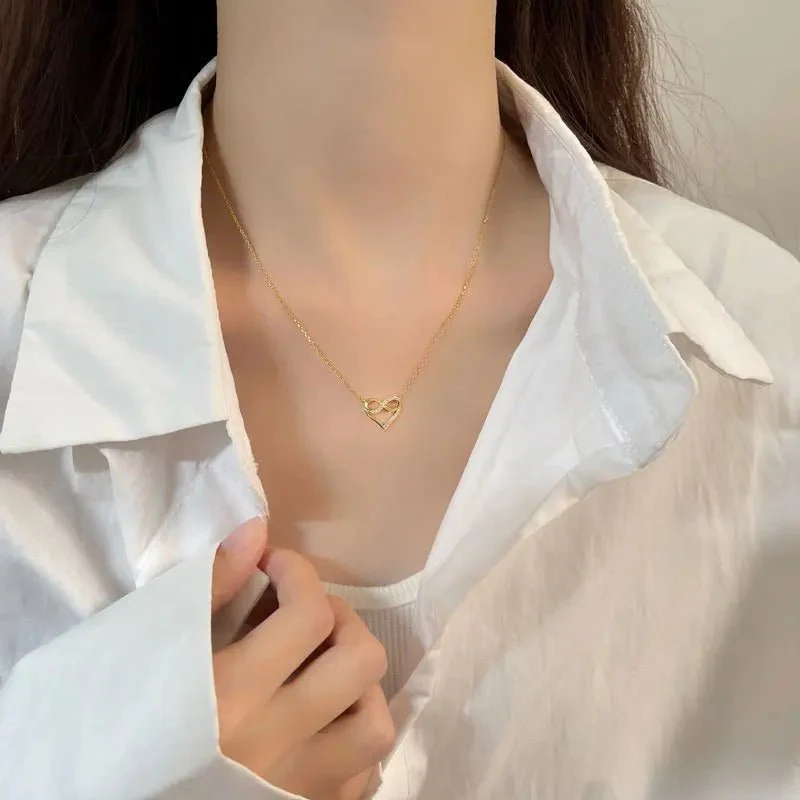 Eternal Love Infinity Heart Necklace