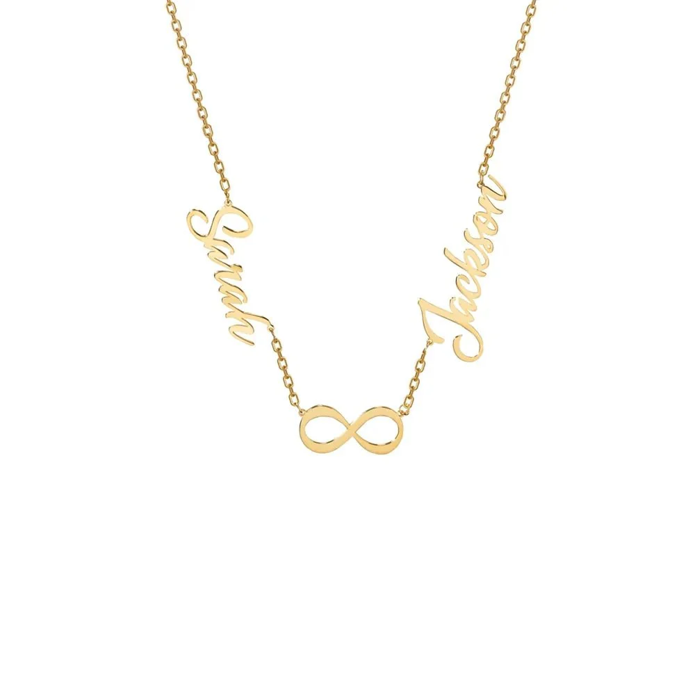Eternal Love Infinity Name Necklace - Image 4