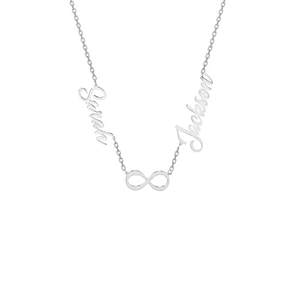 Eternal Love Infinity Name Necklace - Image 5