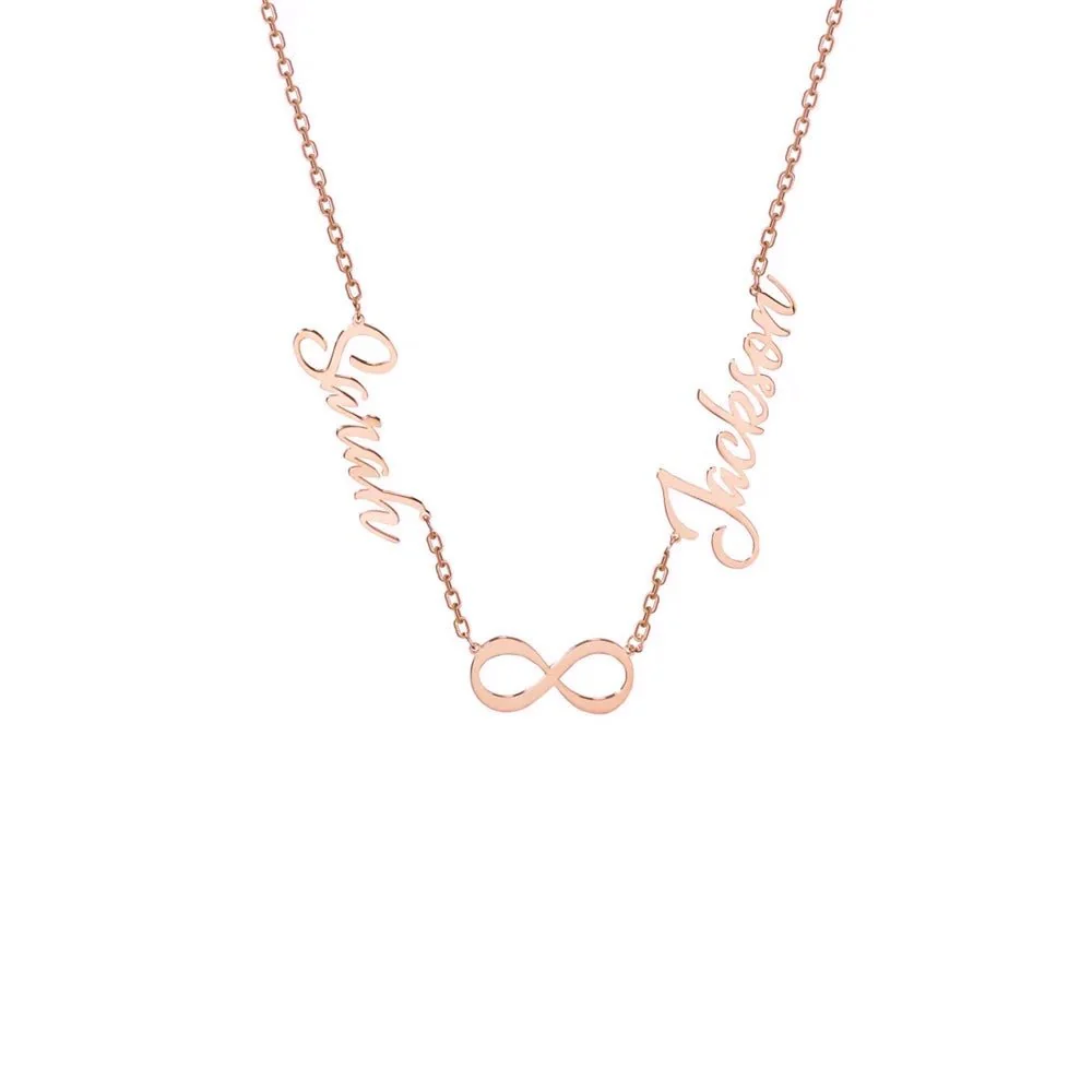 Eternal Love Infinity Name Necklace - Image 6