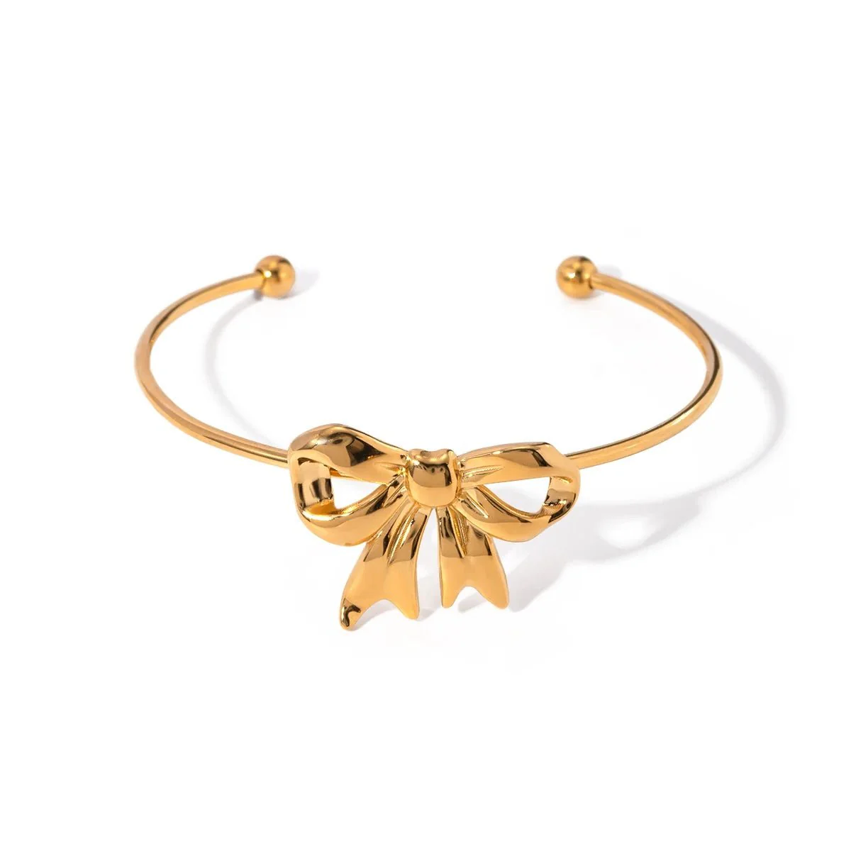 Feminine Bow Cuff Bracelets - Image 7