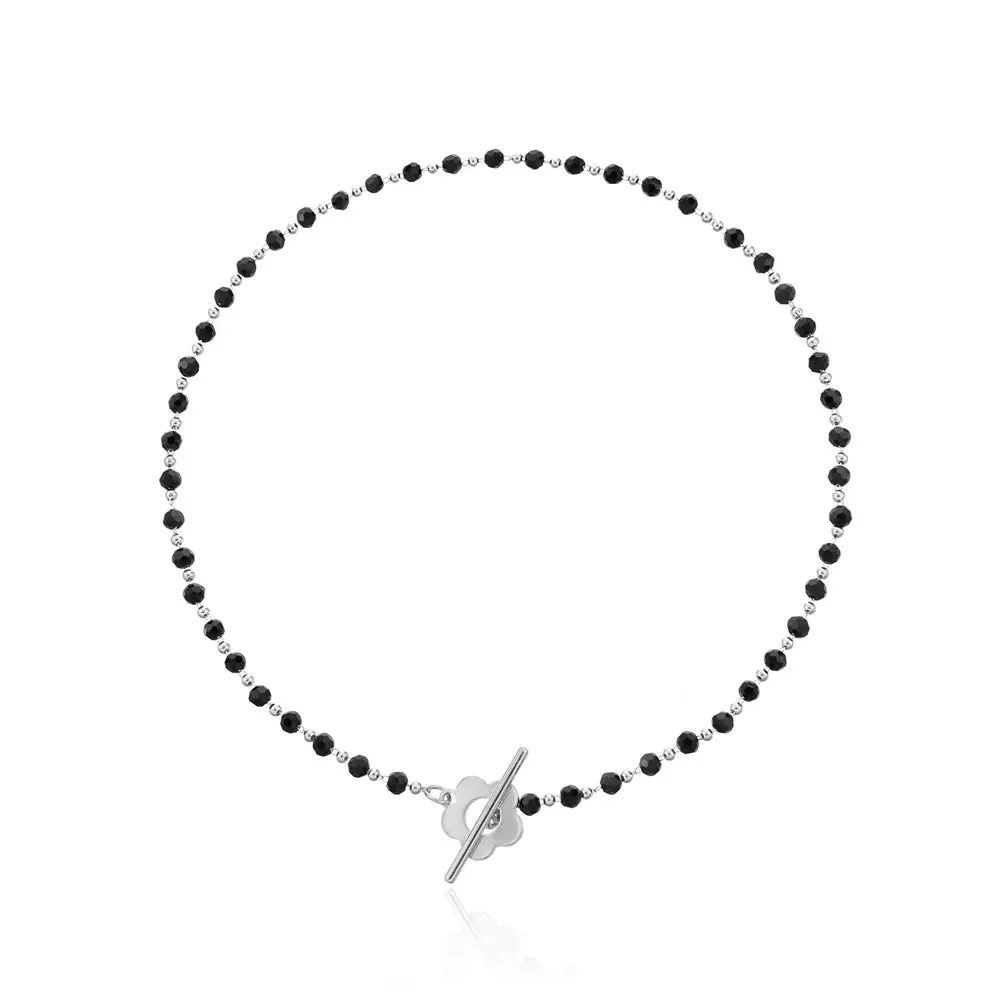 Floral Choker Flower Clasp Necklace - Image 13