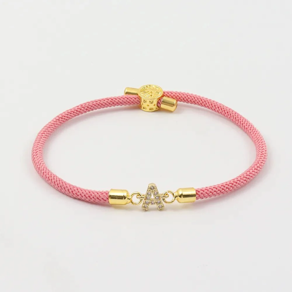 Adjustable Letter Initial Bracelets - Image 10
