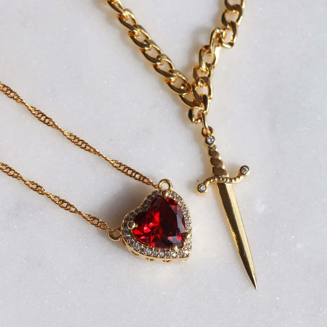 Prince & Princess Couples Necklace Set - Image 3