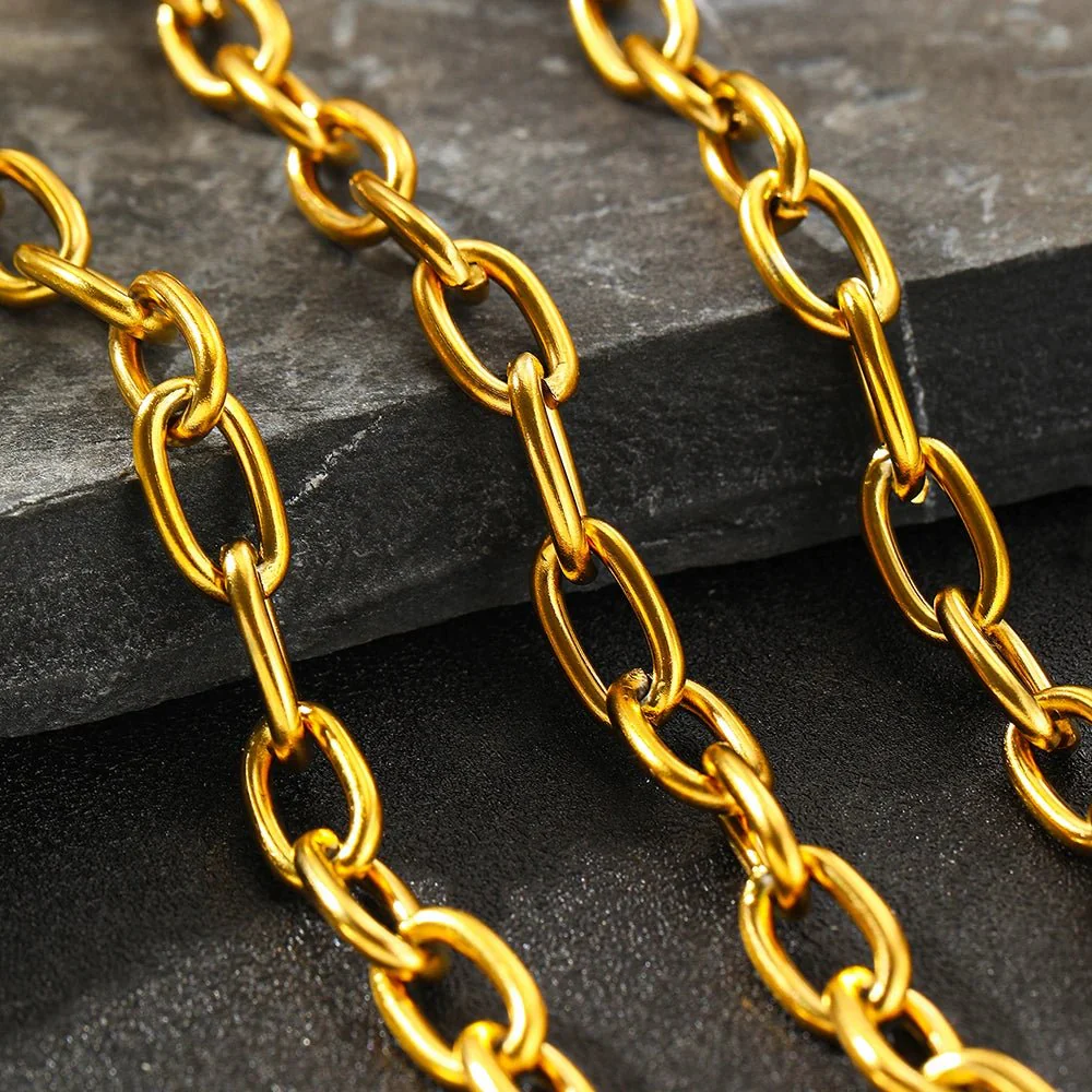 Simple Paperclip Necklace & Bracelet Set - Image 7