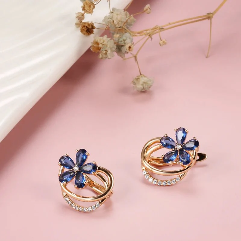 Spring Aurora Floral Earrings - Image 8