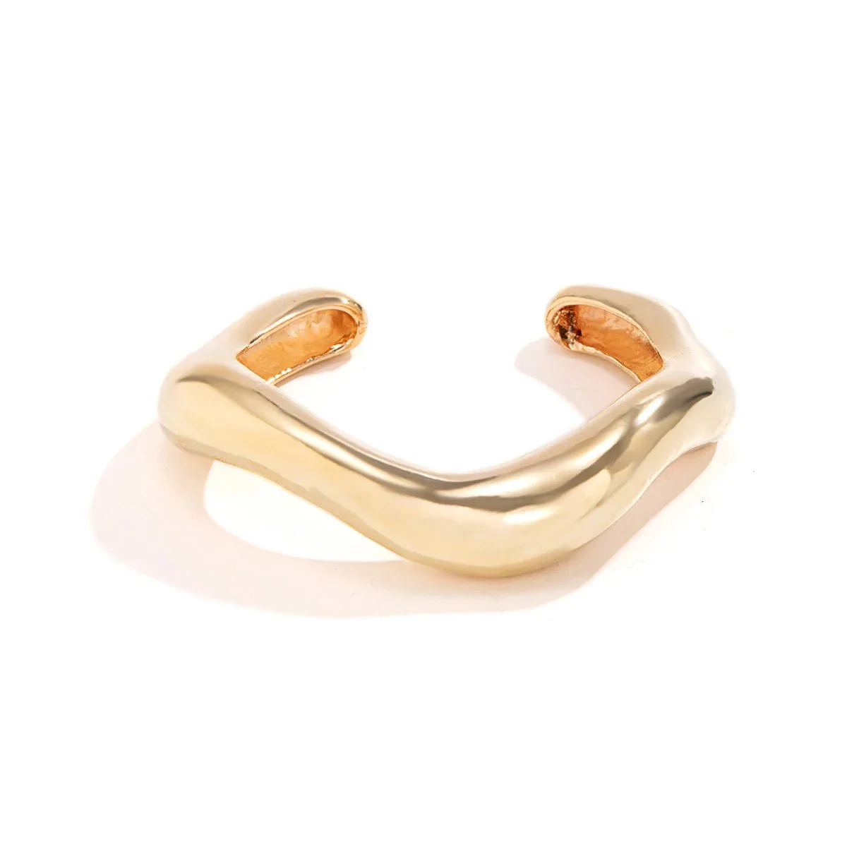 Statement Chunky Wave Bracelets - Image 10